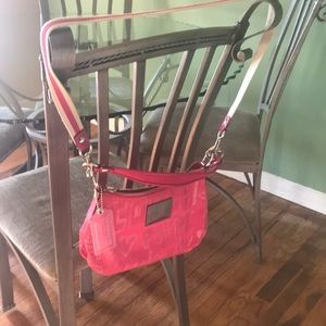Coach poppy small purse